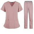 thumbnail image 2 of Nurse Women Fabric Short Sleeve Medical Uniforms Best Gift, 2 of 4