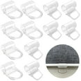 thumbnail image 1 of 12 Pcs Clips de Retrait pour Stores à Rouleau Transparents pour Accessoires de Stores de Maison, 1 of 11