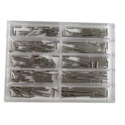 Watch Parts Capsa Pin Notched Tubes and Pins Watch Band Strap Pin Bar 1 Set 0.9* 10 12 14 16 18 20 22 24 26 28M