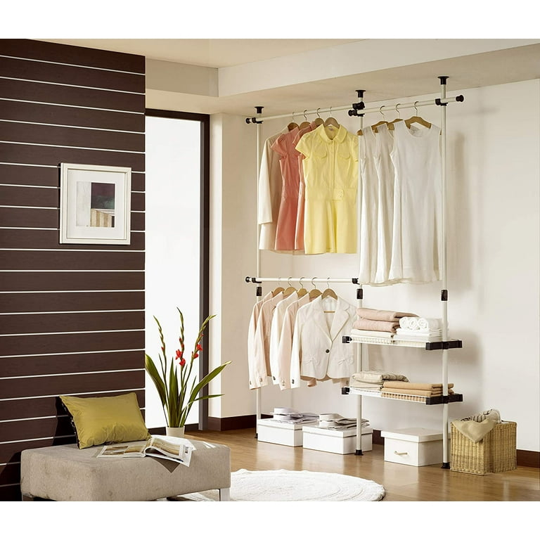 prince hanger tension rod clothing rack