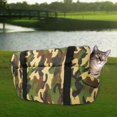 thumbnail image 1 of para perros Tote Retro Carrier Durable Más fácil de limpiar Transportines para perros para Mini Poodle Teddy Miniature Schnauzer - Sin 2 Sin terciopelo 2 Yinane portador de cachorros, 1 of 7