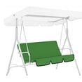 thumbnail image 2 of Outdoor Swing Seat Seater Chair Waterproof Cushion Replacement Swing Cushion Cover for Patio Garden Yard, 2 of 6