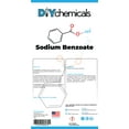 thumbnail image 2 of DIYChemicals Sodium Benzoate - Added in Medicines, Cosmetics, Personal Care Products, and Industrial Products - Made in USA (5 LB), 2 of 3