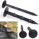 thumbnail image 3 of 100 Garden Stakes for Fig Anti-Weed Fabrics Black Plastic Ground Stake for Mulching Cloth, 3 of 5