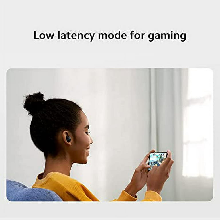 Xiaomi Redmi Buds 3 lite, Mic Wireless Ear Waterproof, Bluetooth Latency, and In Gaming Buds, Stereo. Low with 5.2 Deep Ear Bass Touch Sport, for Headset Control Running