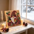 thumbnail image 5 of Holiday Saving! BUTASY Christmas Diamond Art Painting Kit, DIY Pearl Painting Art Kit Craft for Holiday Christmas Wall Decor Handmade Home Decoration Gift,7.8×7.8in, 5 of 6