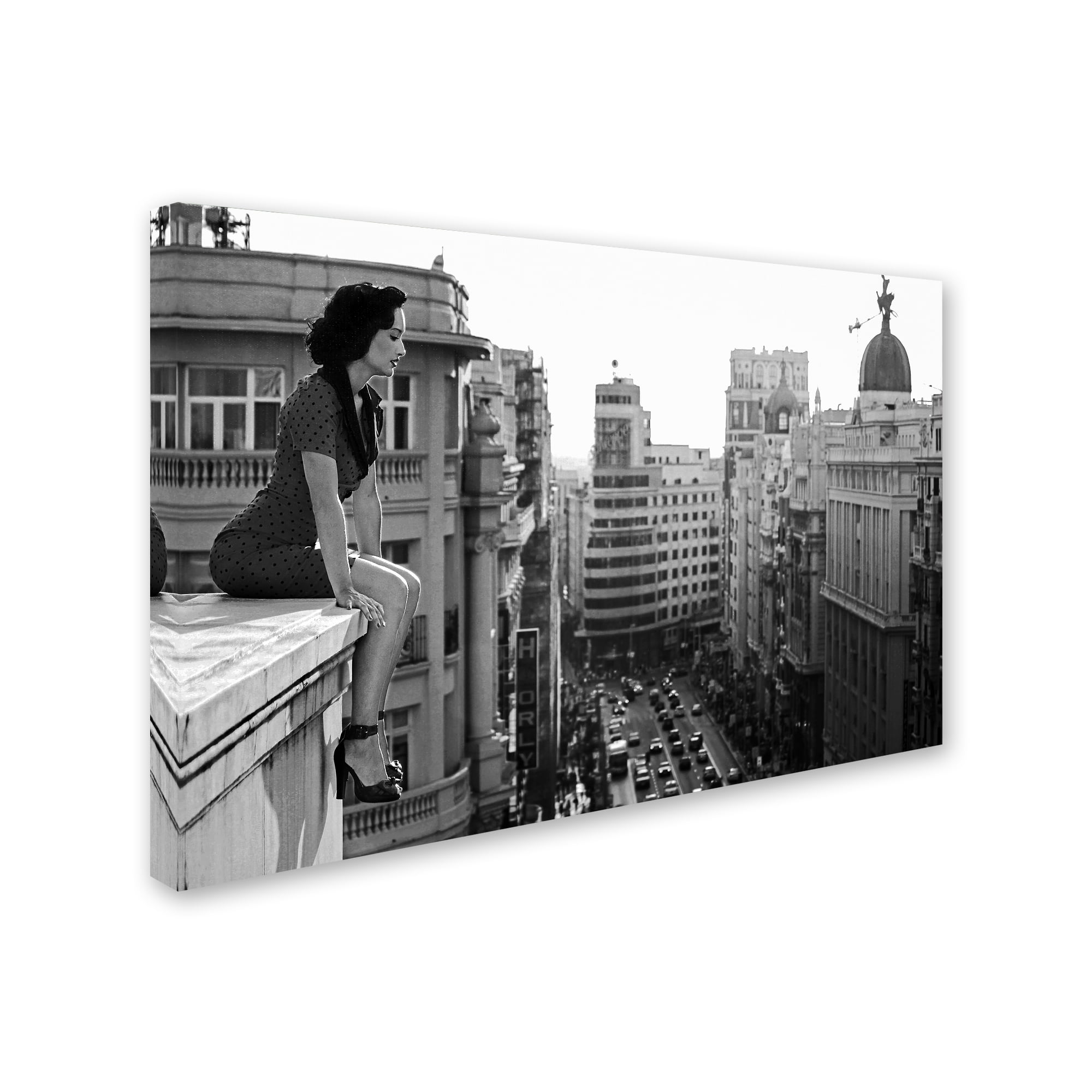 Alejandro Marcos 'Mad Madrid' Canvas Art
