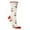 Beige, variant on Lilgiuy Women Men Christmas Stockings Cute Santa Claus Snowman Tree Knit Long Stockings for Xmas Party Personalized Decoration Stockings