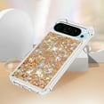 thumbnail image 5 of Case for Google Pixel 9 Case Glitter Cute Luxury Love Liquid Quicksand Clear Soft TPU Girls Women Stylish Bumper Shockproof Protective Cover for Google Pixel 9 / Pixel 9 Pro Golden YB, 5 of 14