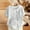 White, variant on HOMBOM Plus Size Tops for Women Spring Button Floral Short Sleeve Boho Black Crewneck Womens T Shirts Cotton Linen