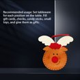 thumbnail image 4 of Bewildely Bolsa de dulces de Navidad, portátil, recargable, patrón de animales, estufa decorativa, árbol de pared, regalo para el Kits de decoración para fiestas, 4 of 6