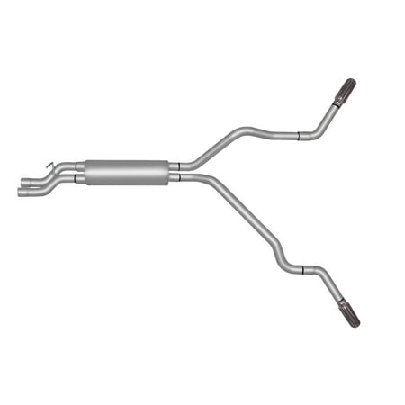 Cat-Back Dual Extreme Exhaust System, Stainless Fits select: 2002,2004-2006 CHEVROLET SILVERADO