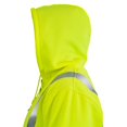 thumbnail image 2 of Jorestech Sudadera Con Capucha De Alta Visibilidad Y Cremallera Completa 100% Poliéster Ansi Amarillo, 2 of 5