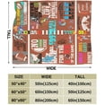 thumbnail image 5 of Football Blanket - Football Blankets Football Gifts for Boys Kids Adult Plush Blanket for Couch Bed Sofa Home Decor 50"x60", 5 of 6