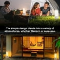 thumbnail image 2 of Kidsjoy Solar Lantern with 4500mAh Power Bank, Waterproof Portable LED Camping Light, Rechargeable USB-C, 4 Modes Dimmable for Hiking, Emergency, Power Outage, 2 of 7