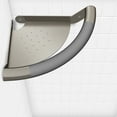 thumbnail image 7 of ErgoCornerBar Ergonomic Soft Grip 32mm Diameter ADA Compliant 300 lb Weight Capacity with Shelf Brushed Stainless Steel, 7 of 7