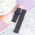 thumbnail image 4 of 1Pc Silicone Watchband Durable Wrist Band Watch Strap Replacement for Smart Watch Quartz Watch (20mm), 4 of 7