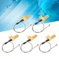 thumbnail image 3 of IPEX Terminal Cable, Multifunctional OFC RG113 IPX To SMA Female Pigtail Standard Connector High Reliability 5PCS  for GPS System for  Equipments, 3 of 8