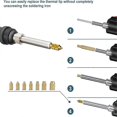thumbnail image 3 of Insert Soldering Iron Tip Head Embedded Thread Insertion Kit EU PLUG, 3 of 5