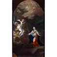 thumbnail image 3 of Corrado Giaquinto 12x18 Black Modern Framed Museum Art Print Titled - The&nbsp;Annunciation (ca.&nbsp;1753), 3 of 5