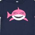 thumbnail image 4 of Inktastic Cute Pink Shark Boys or Girls Baby T-Shirt, 4 of 5