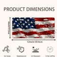 thumbnail image 2 of Distressed American Flag Front License Plate, Metal License Plate, Funny Standard Plates Personalized Novelty Decorative For Men/Women/Boys/Girls Car 6×12 Inch, 2 of 7