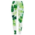 thumbnail image 4 of QATAINLAV Womens St Patricks Day Leggings High Waist Funny Shamrock Graphic Legging Tights Stretchy Workout Yoga Pants Green M Sales for Today, 4 of 5