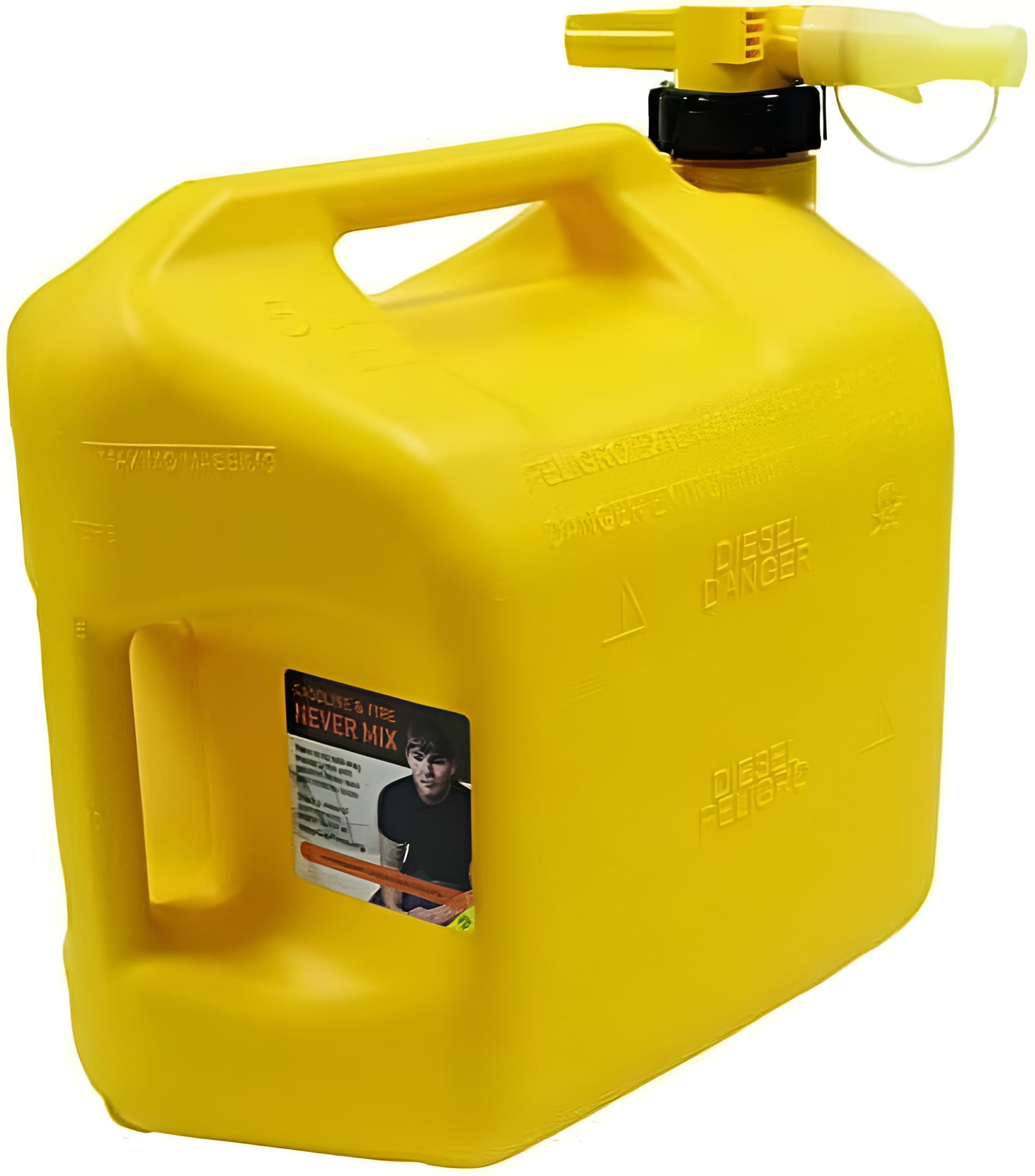 No-Spill 1457 Diesel Fuel Can, Yellow