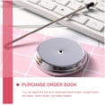 thumbnail image 4 of Miangastore 2pcs Silver Receipt Holder Fork for Restaurant Bill Management, 4 of 9