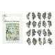 thumbnail image 2 of 40 pegatinas de plantas para álbumes de recortes, regalo de cumpleaños, pegatinas decorativas impermeables de PET. CorazónHoja De Eucalipto, 2 of 9