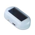 thumbnail image 4 of MERIGLARE Generic Car Solar Power Simulated Dummy Alarm Atmosphere Light Warning Light blue light white, 4 of 9