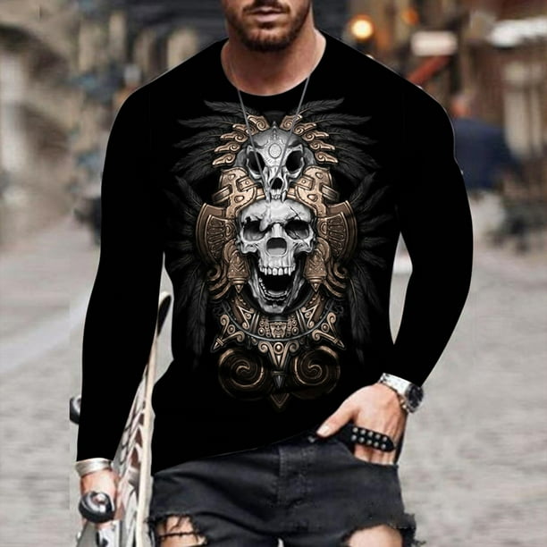 Camisetas esqueleto hombre estampadas new arrivals
