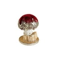 thumbnail image 4 of Decoración de mesa navideña Estantes festivos Mesa de ventana Figura Estatua de espuma Hongo rojo, 4 of 8