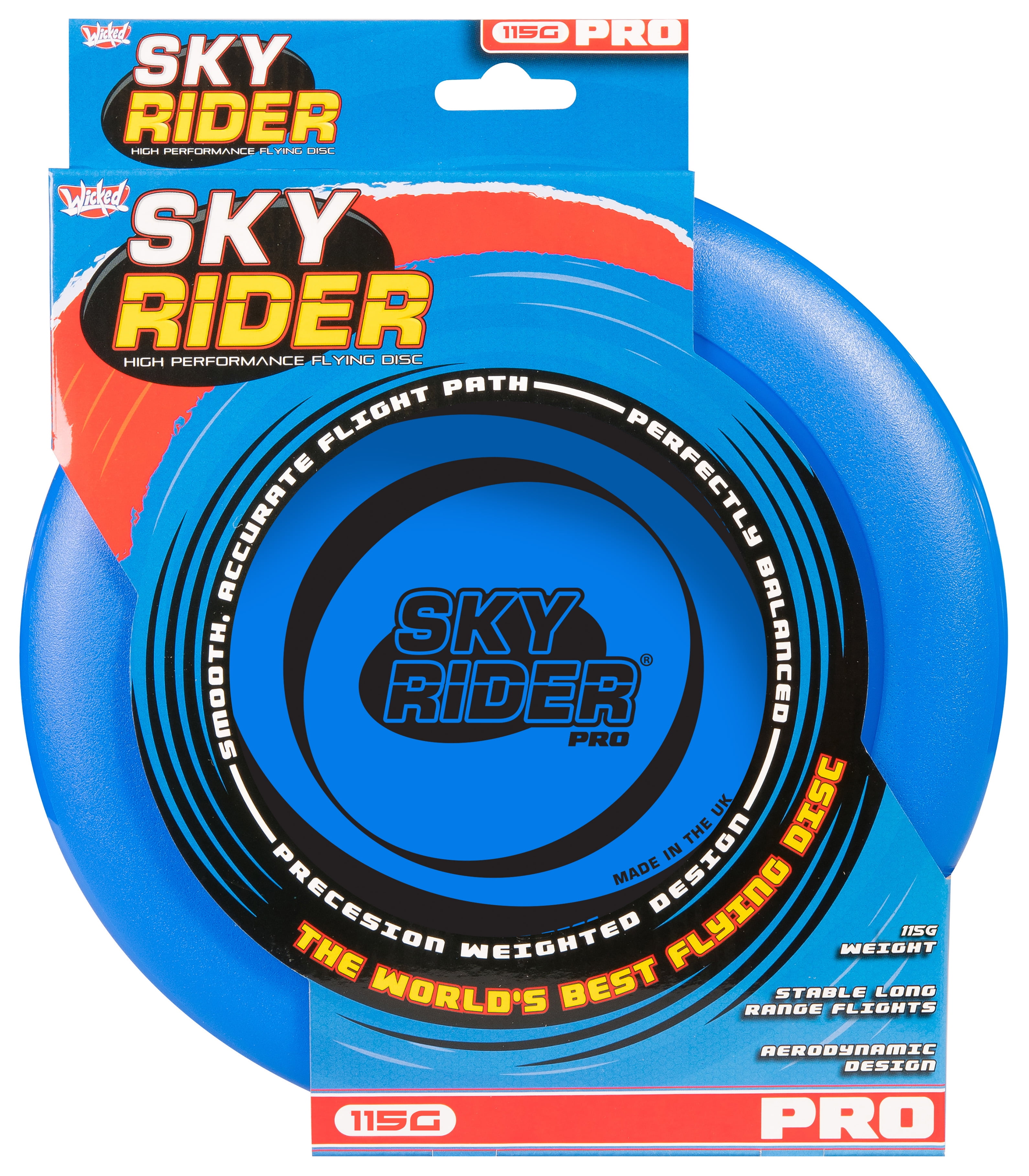 Wicked Skyrider Pro - High Performance Flying Disc.  125G Weighted