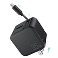 thumbnail image 1 of Cargador de pared retráctil UPONSZ 35W PD Fast Charger iPhone, 1 of 8