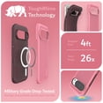 thumbnail image 2 of TUDIA MergeGrip for Google Pixel 10 Case and Google Pixel 10 Pro Case 2025 MagSafe Compatible - Smokey Pink, 2 of 6
