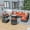 Orange Red, variant on Ovios 11 Pieces Outdoor Patio Furniture with 30 inch Fire Pit Table All Weather Wicker Conversation Set for Porch