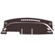 thumbnail image 1 of Cubierta del tablero Unique Bargains para Toyota RAV4 2026 sin HUD, cubierta del tablero del automóvil interior antideslizante/antipolvo de cuero sintético marrón 1 juego, 1 of 7