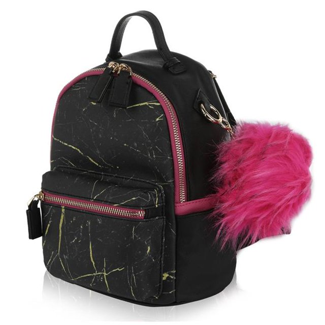MKF Collection MKF-H170421-10BK Nori Backpack, Black