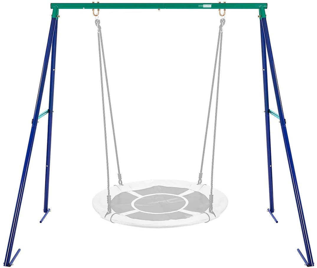 Metal Swing Frame Full Steel Stand for Kids and Adult, Hold up to 440