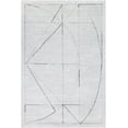 thumbnail image 3 of Hauteloom Osprey Living Room, Bedroom Area Rug - Contemporary - Charcoal, White, Black - 4' x 6', 3 of 7