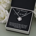 thumbnail image 2 of Personalized Gift for Aunt on Mothers day, Aunt Necklace on Mothers day, Aunt jewelry from Niecee , Mother's day gift with message card, 2 of 4