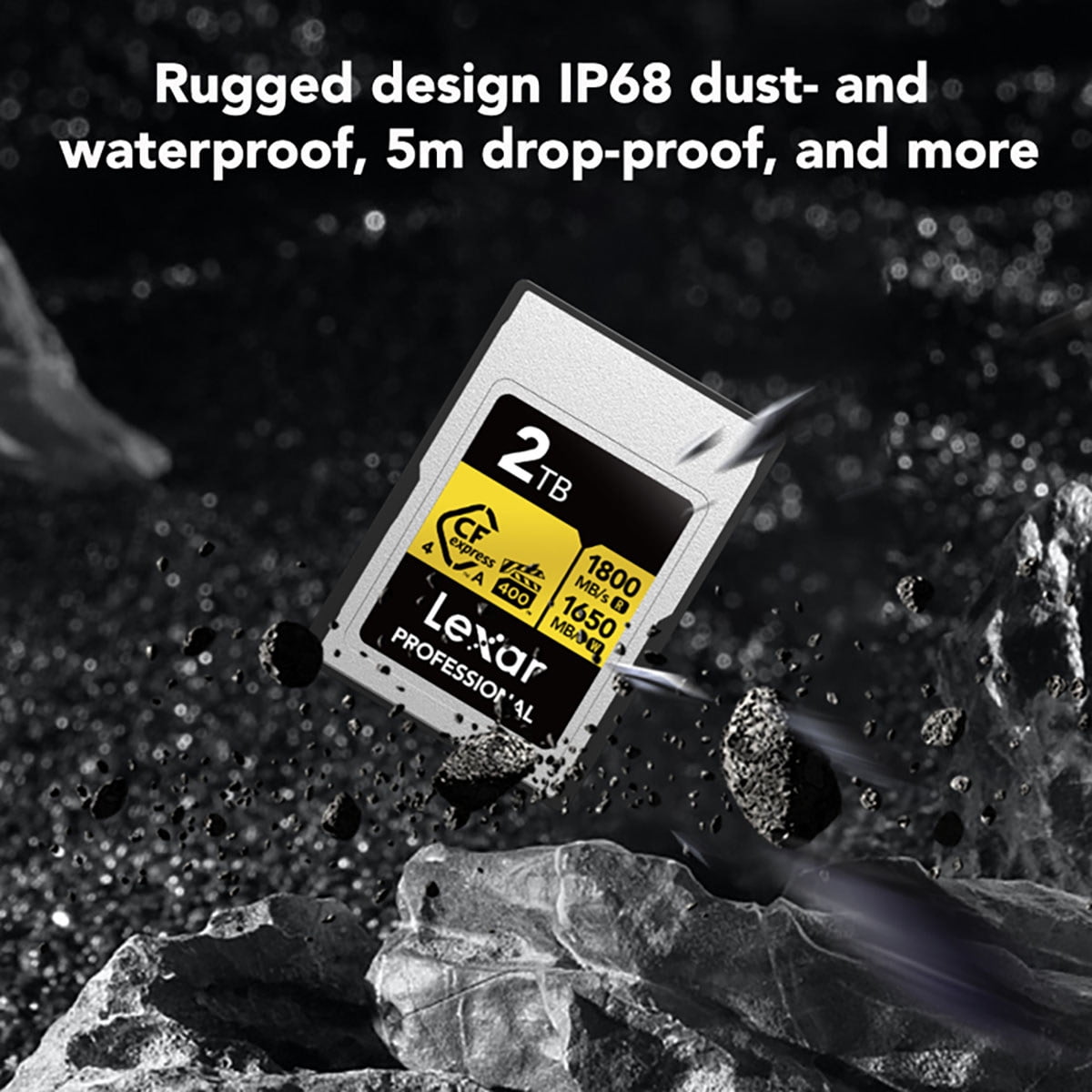 Lexar Gold Series Professional 2TB CFexpress 4.0 Type-A Memory Card