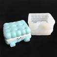 thumbnail image 2 of Biscuit Silicone Candle Molds for Epoxy Resin Candle Soap Fondant Chocolate, 2 of 8