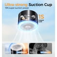 thumbnail image 4 of Ultra Magnetic Phone Holders for Your Car, Foldable Car Phone Holder Mount for Dashboard, 360° Rotatable Magnetic Phone Holder for Car, Magnetic Car Mount for iPhone All Cell Phones, Black,Black, 4 of 9