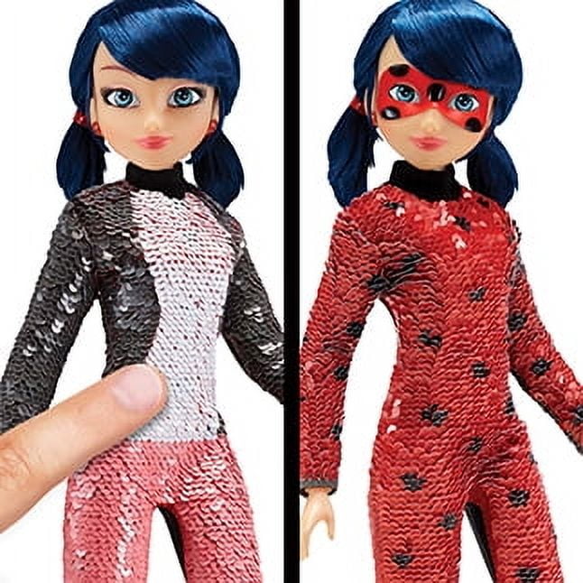 Miraculous Ladybug Fashion Flip Doll Playset, Marinette to