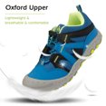 thumbnail image 5 of Mishansha Kids Sneakers Boys Girls Hiking Shoes Lightweight Velcro Tennis Shoes Toddler Running Walking Gym Blue 7 toddler, 5 of 7