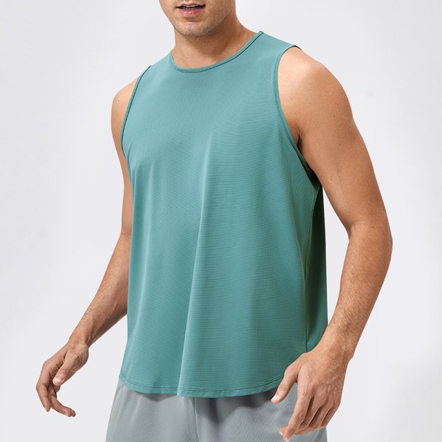 pstuiky Camiseta sin mangas para hombre, Camiseta deportiva transpirable de color sólido sin mangas para hombre Chaleco de hombre m