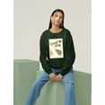 thumbnail image 2 of Fern Classification Iv Sweatshirt Women -Denis Diderot Designs, Female 5X-Large, 2 of 4
