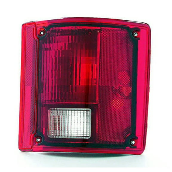 KAI New Economy Replacement Passenger Side Tail Light Lens And Housing, Fits 1973-1986 Chevrolet Fullsize C/K Pickup